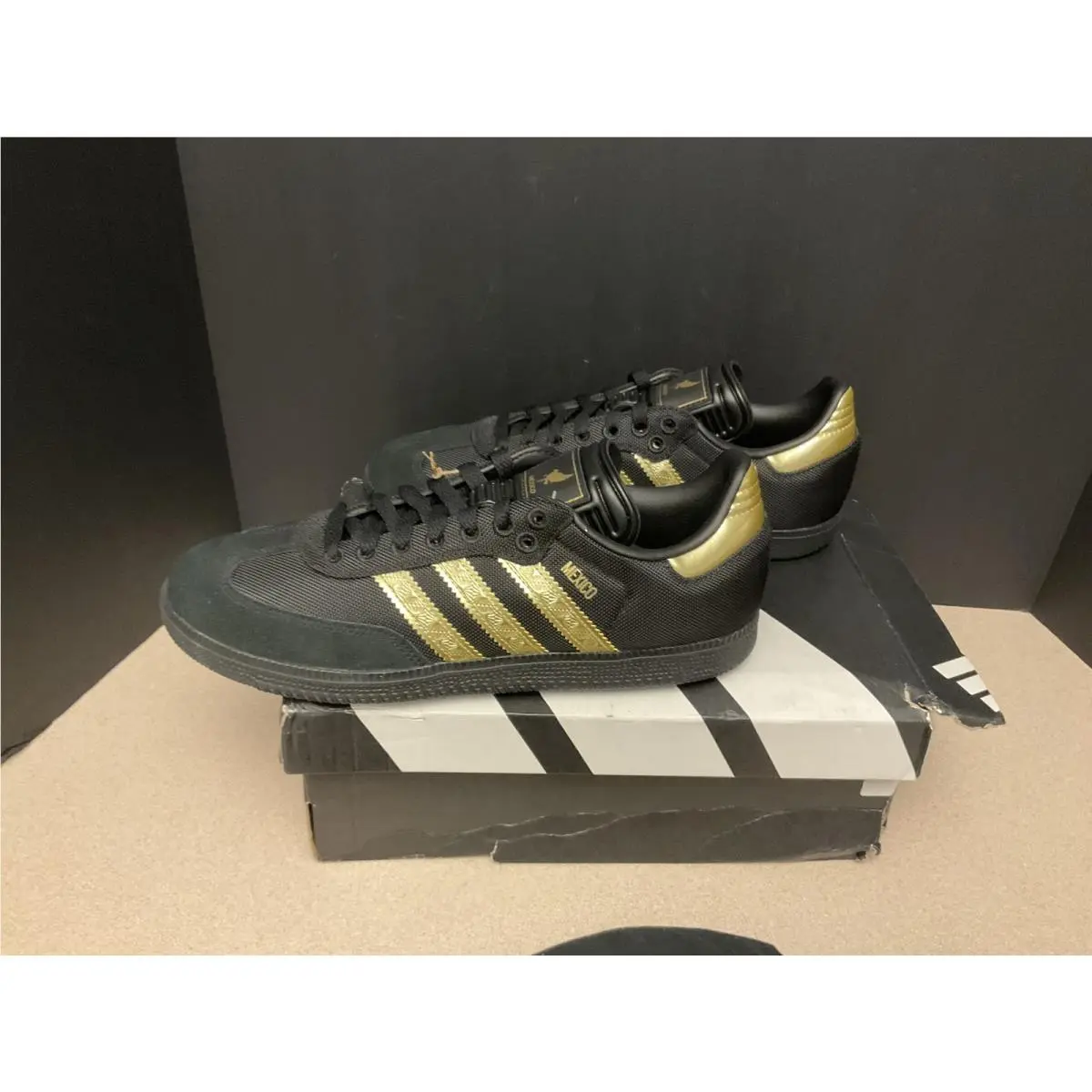 Adidas shoes - Adidas Samba FMF Mexico - Samba FMF Mexico - Black/Gold 5
