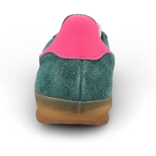 Adidas shoes - Collegiate Green / Footwear White / Lucid Pink 2
