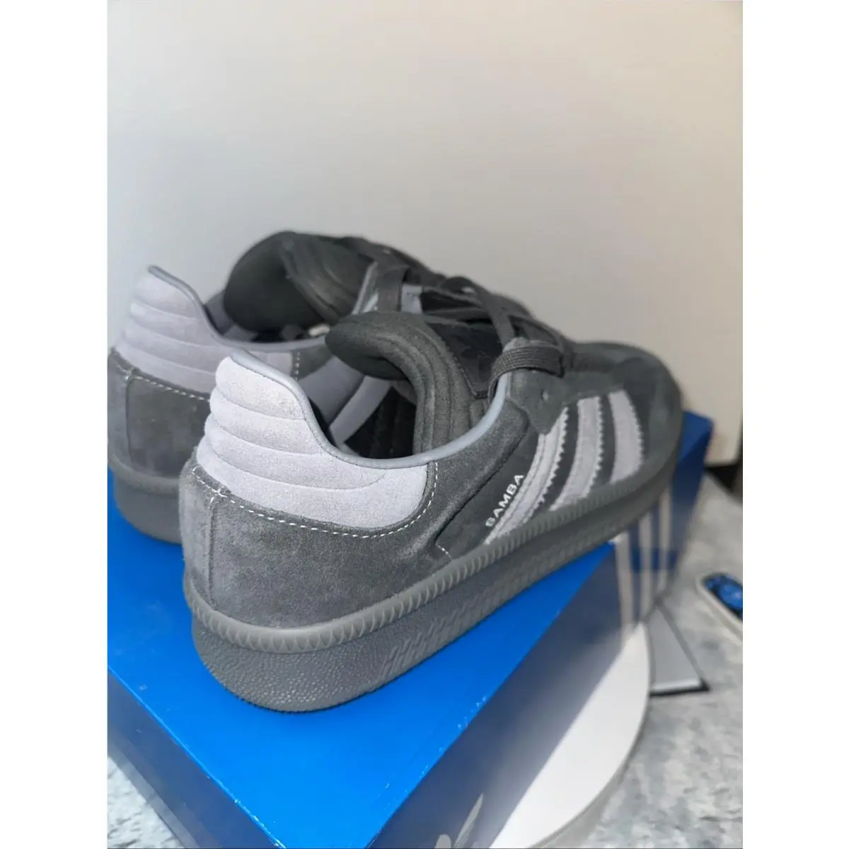 Adidas shoes - adidas Samba - Samba - Grey/Grey (UPC: 196477257150) 12