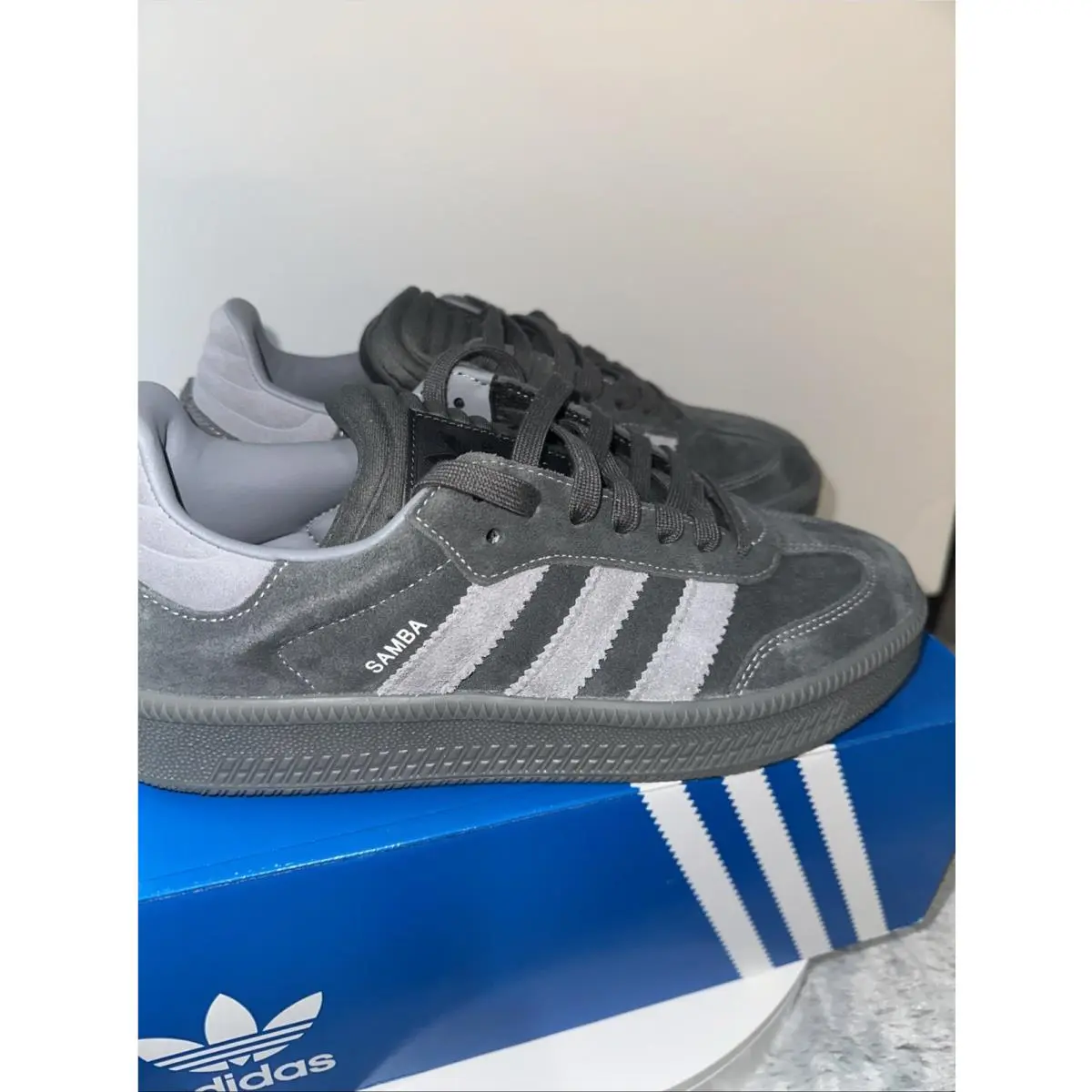 Adidas shoes - adidas Samba - Samba - Grey/Grey (UPC: 196477257150) 13