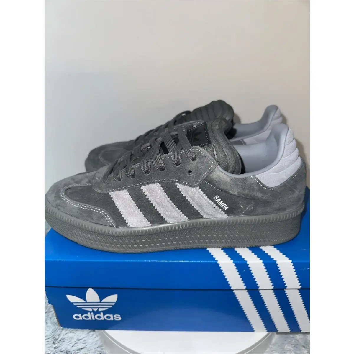 Adidas shoes - adidas Samba - Samba - Grey/Grey (UPC: 196477257150) 0