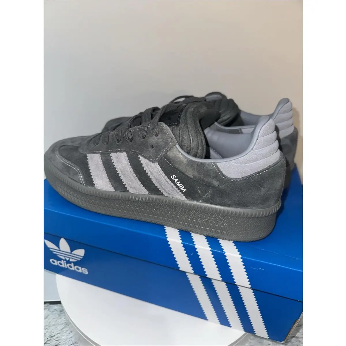Adidas shoes - adidas Samba - Samba - Grey/Grey (UPC: 196477257150) 7