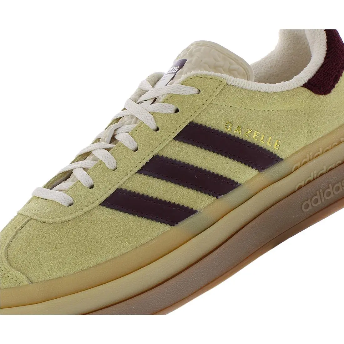 Adidas shoes - Almost Yellow/Maroon/Wonder White, Full: Almost Yellow/Maroon/Wonder White (UPC: 196472462276) 0