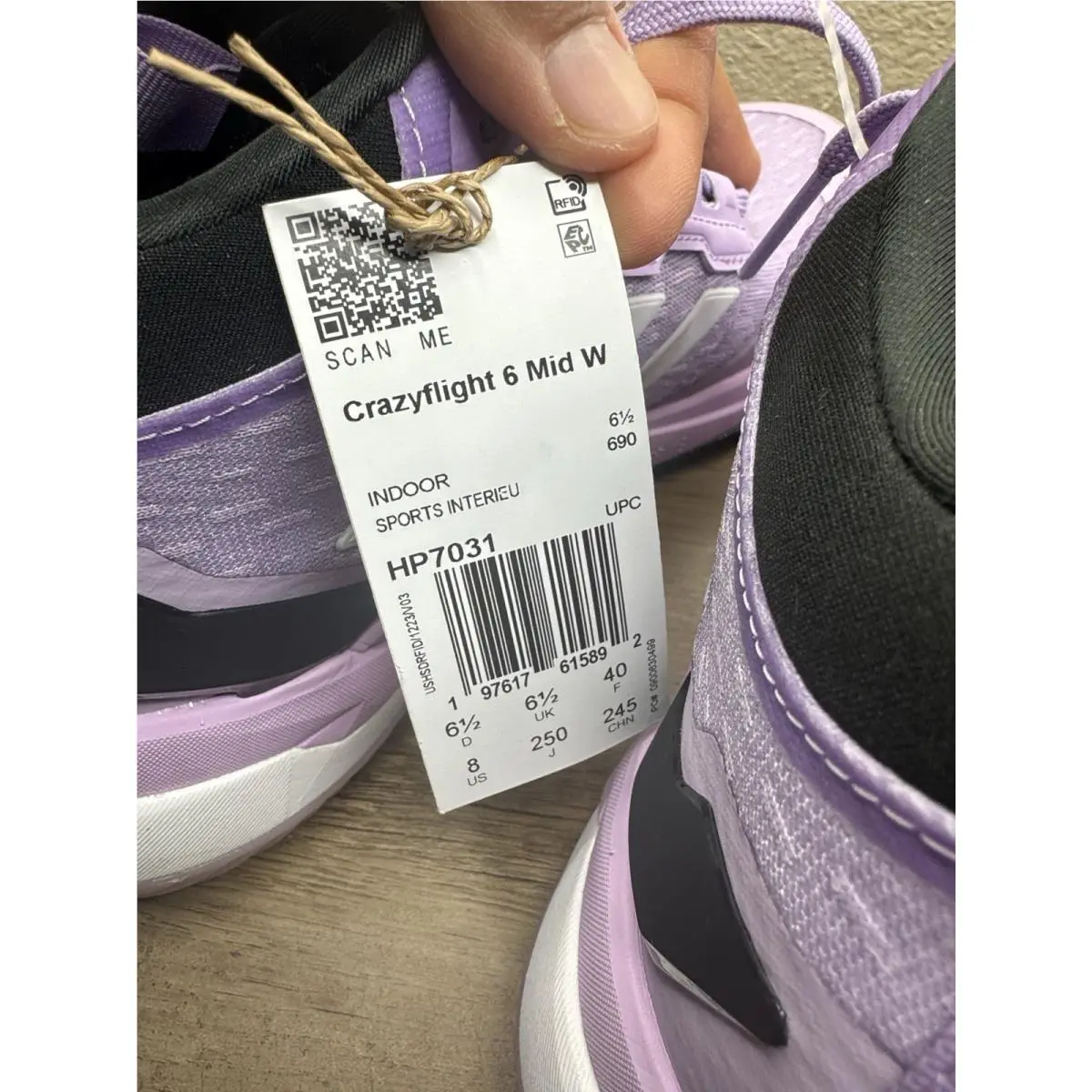 Adidas shoes - adidas Crazyflight - Crazyflight - HP7031 - Purple 6