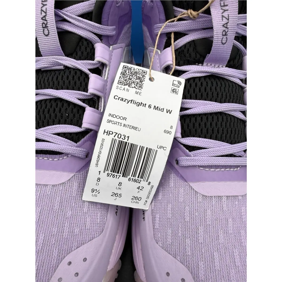 Adidas shoes - adidas Crazyflight - Crazyflight - HP7031 - Purple 1