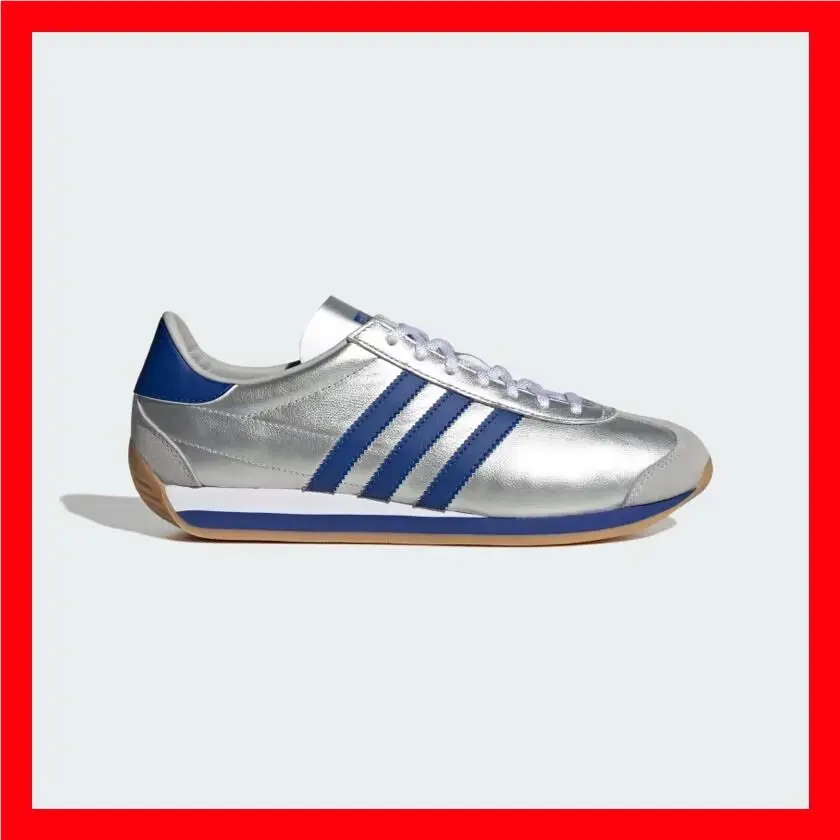 Adidas Originals Country OG Matte Silver/blue Gazelle Campus IE4230 Size 10.5