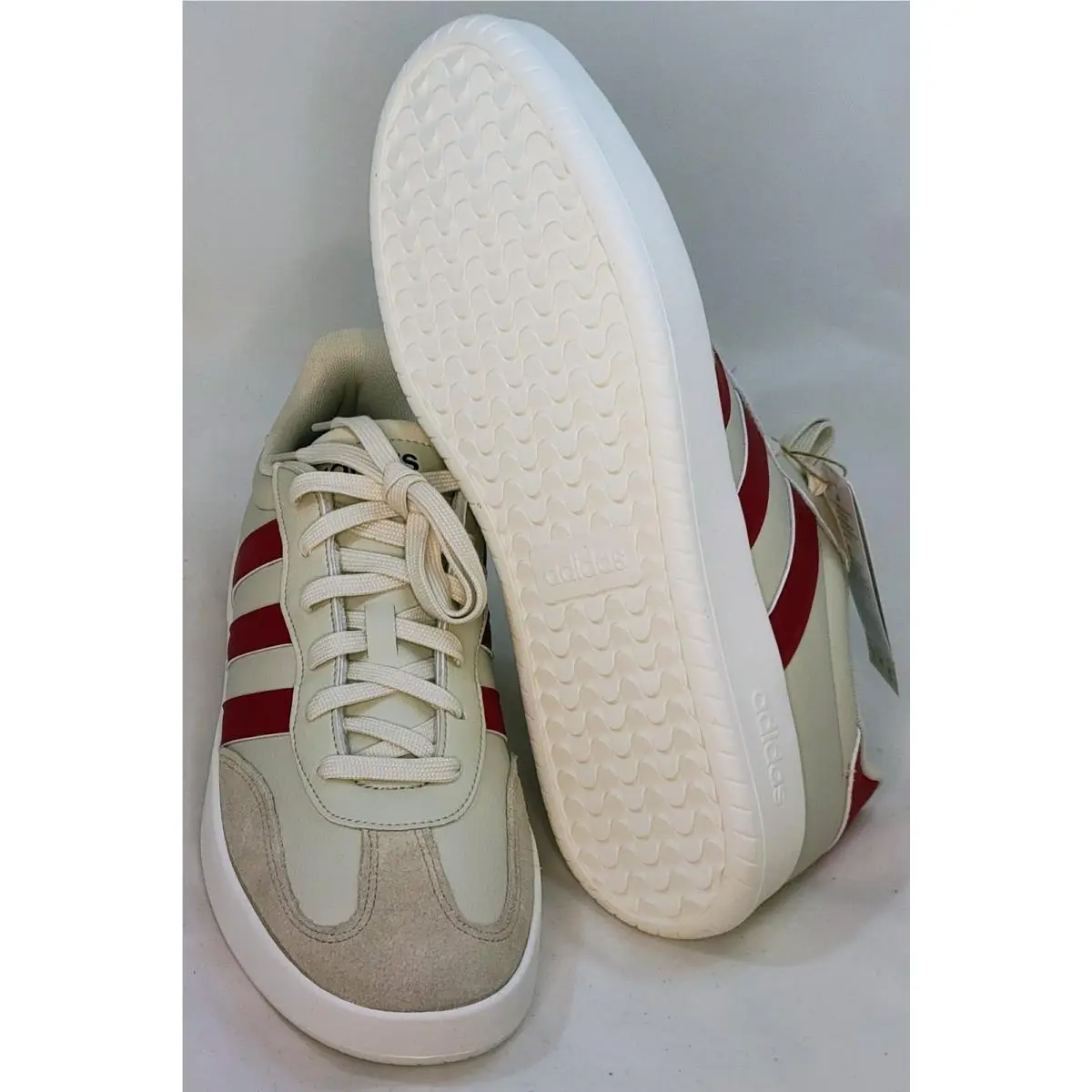 Adidas shoes - Adidas Barreda - Barreda - JR1319 - Alumina/Better Scarlet/Wonder Beige 2