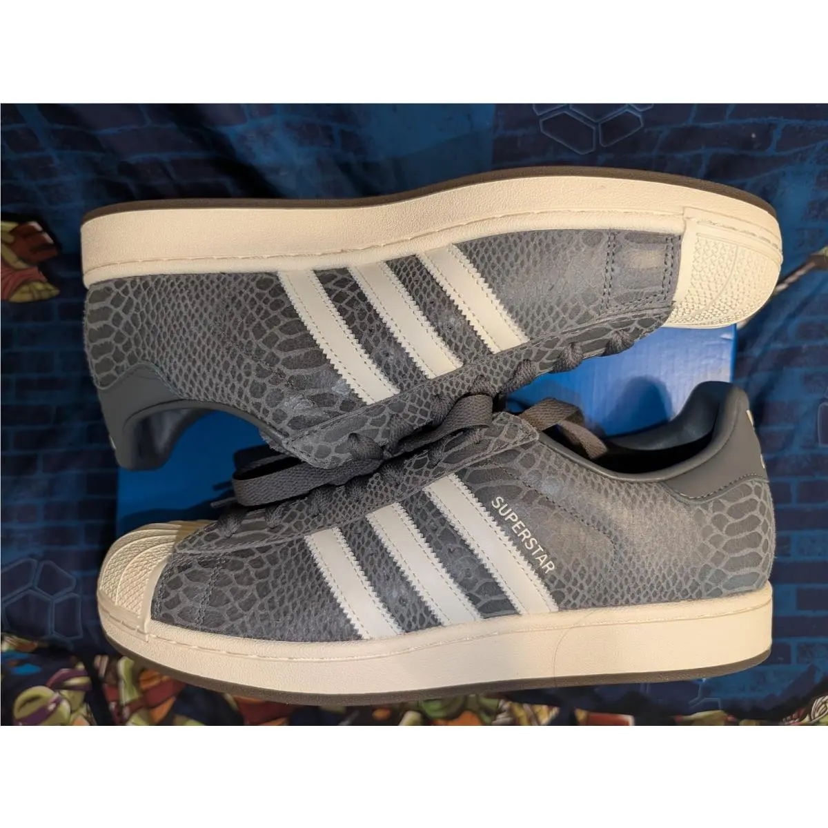 Adidas Superstar II KH8973 Mens Sz 11 Gray