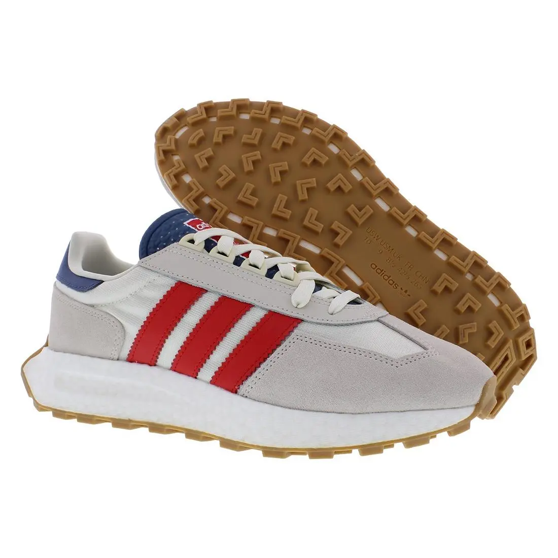 Adidas Retropy E5 Mens Shoes Size 13 Color: Off White/vivid Red/aluminium