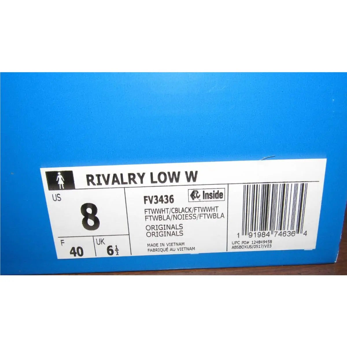 Adidas shoes - adidas Rivalry - Rivalry - FV3436 - White (UPC: 191984746364) 21