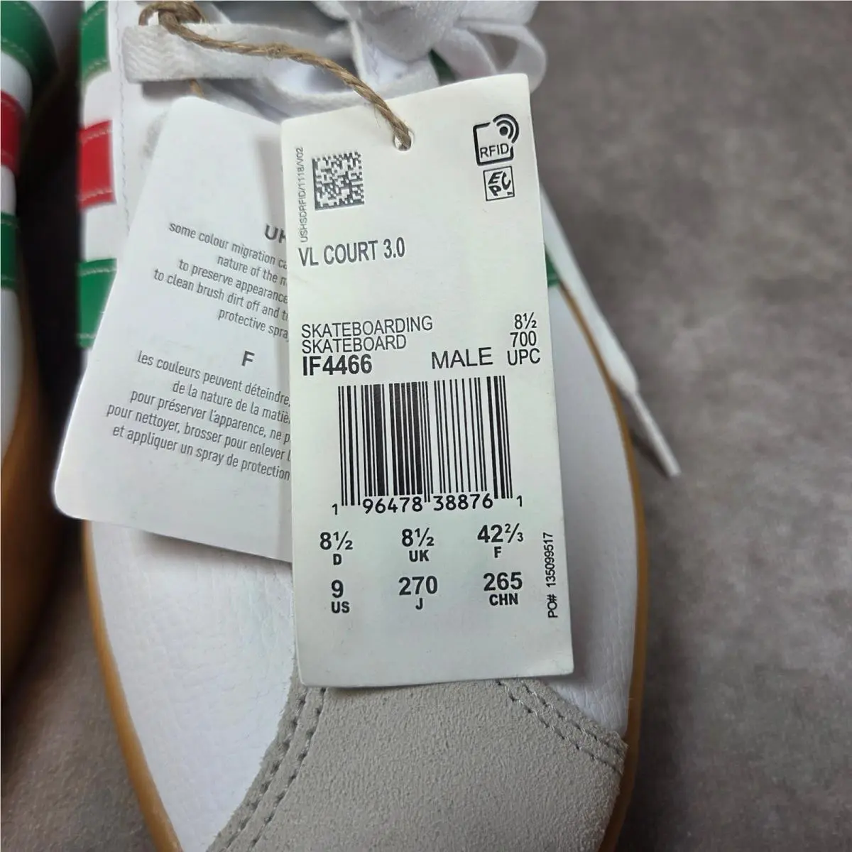 Adidas shoes - VL Court 3.0 - Court - White 5