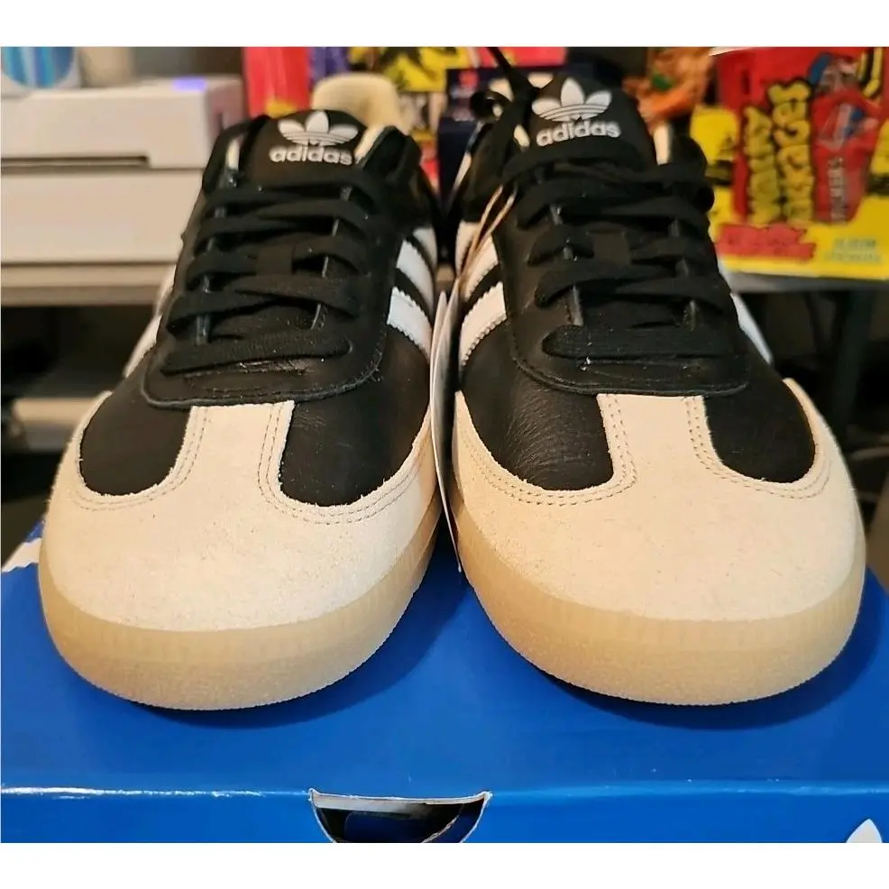 Adidas Samba OG Mens Lifestyle Shoes Off White/core Black/gum 3 Size 11