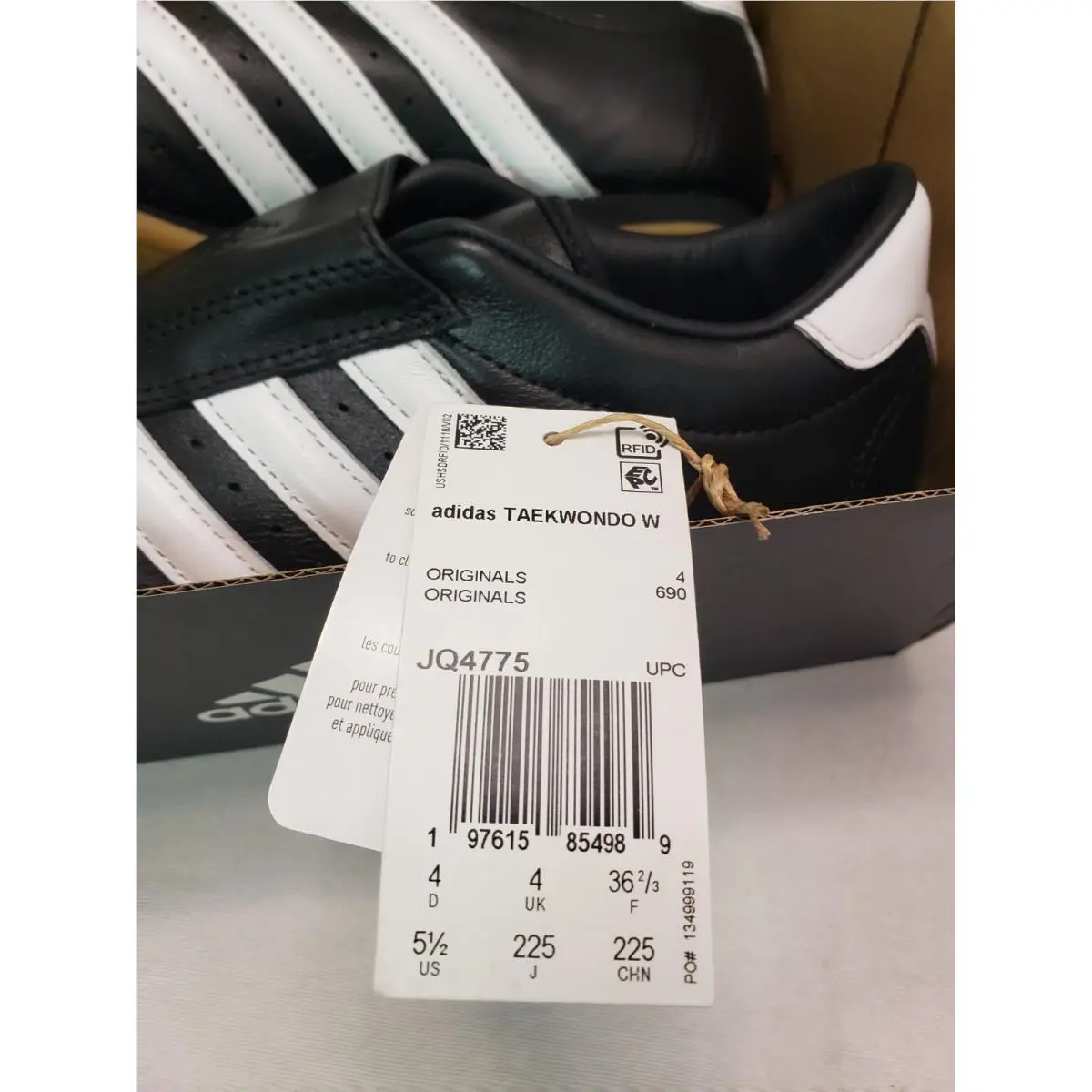Adidas shoes - adidas Taekwondo - Taekwondo - Black (UPC: 197615854989) 3