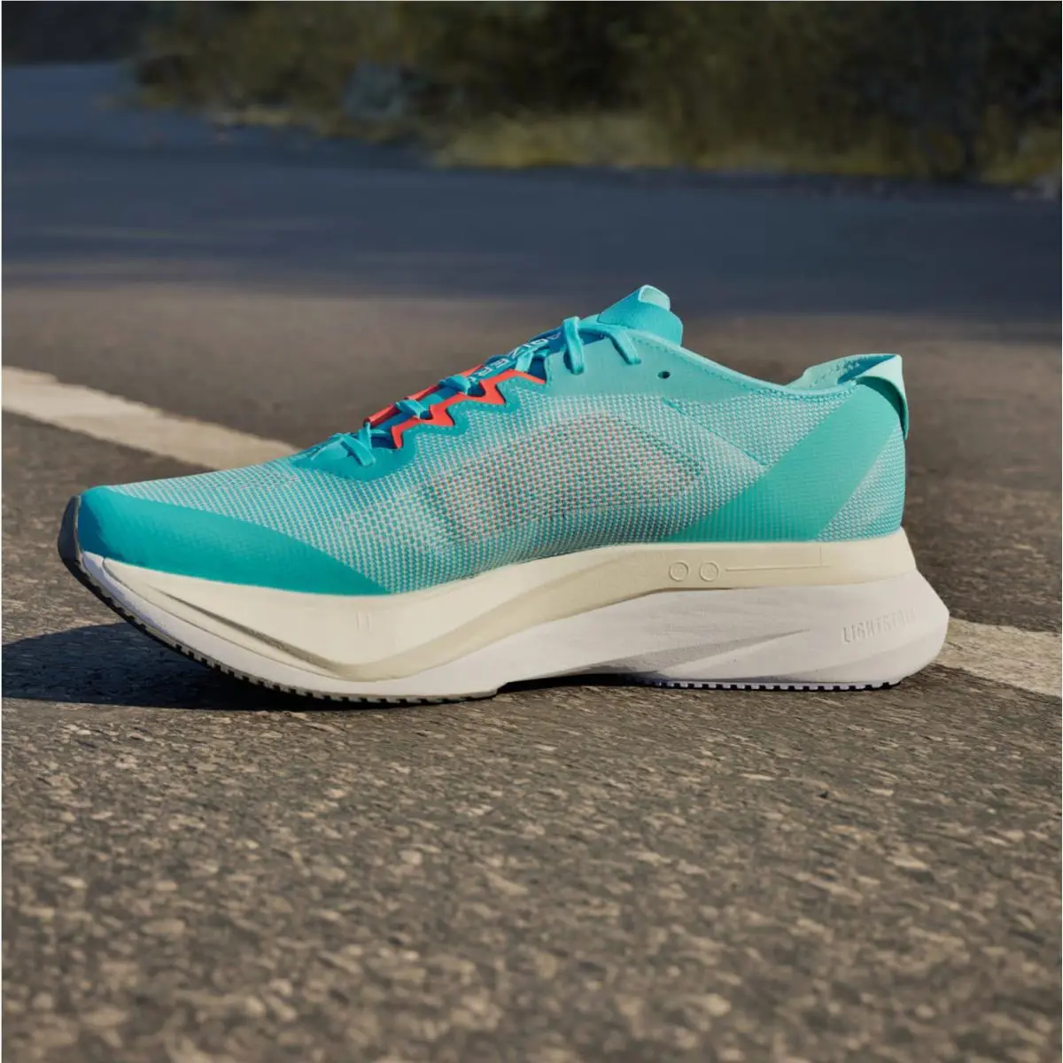 Adidas shoes - adidas Adizero Boston 12 - Adizero Boston - H03612 - Lucid Cyan/Core Black/Flash Aqua 11