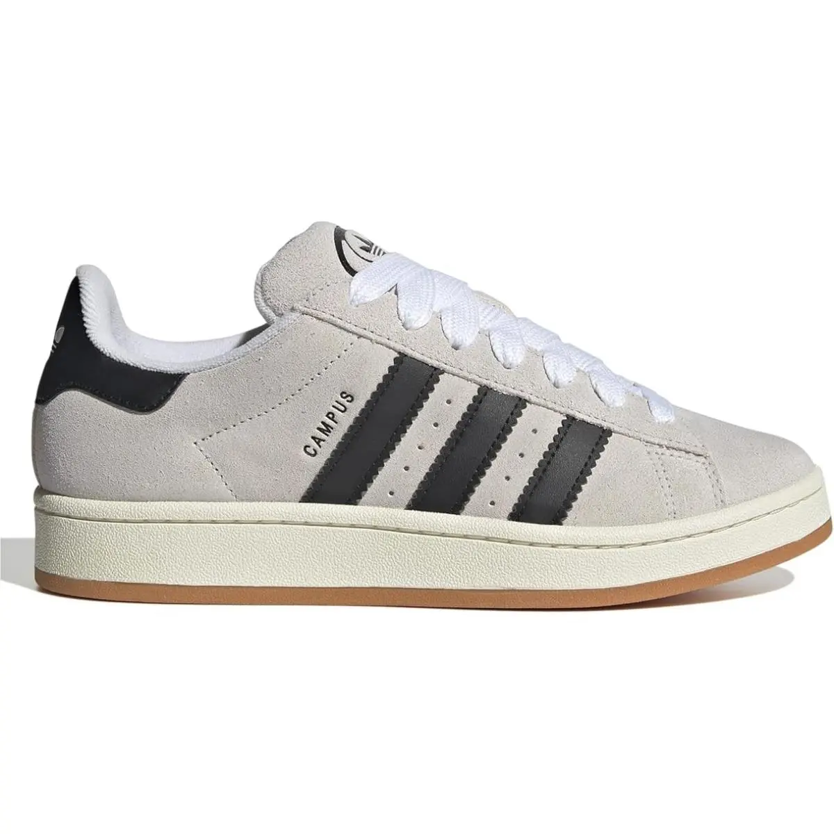 Campus 00s Women’s Trainers Crystal White Black Off White Size 8 by Adidas