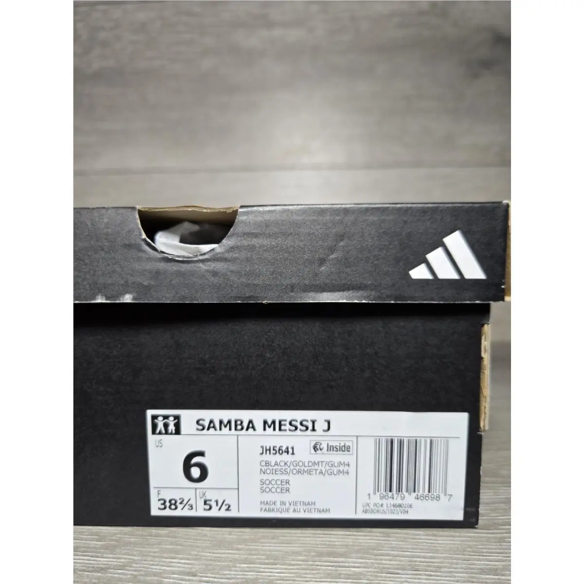 Adidas shoes - adidas Originals Samba Messi - Originals Samba Messi - Black Gold 5