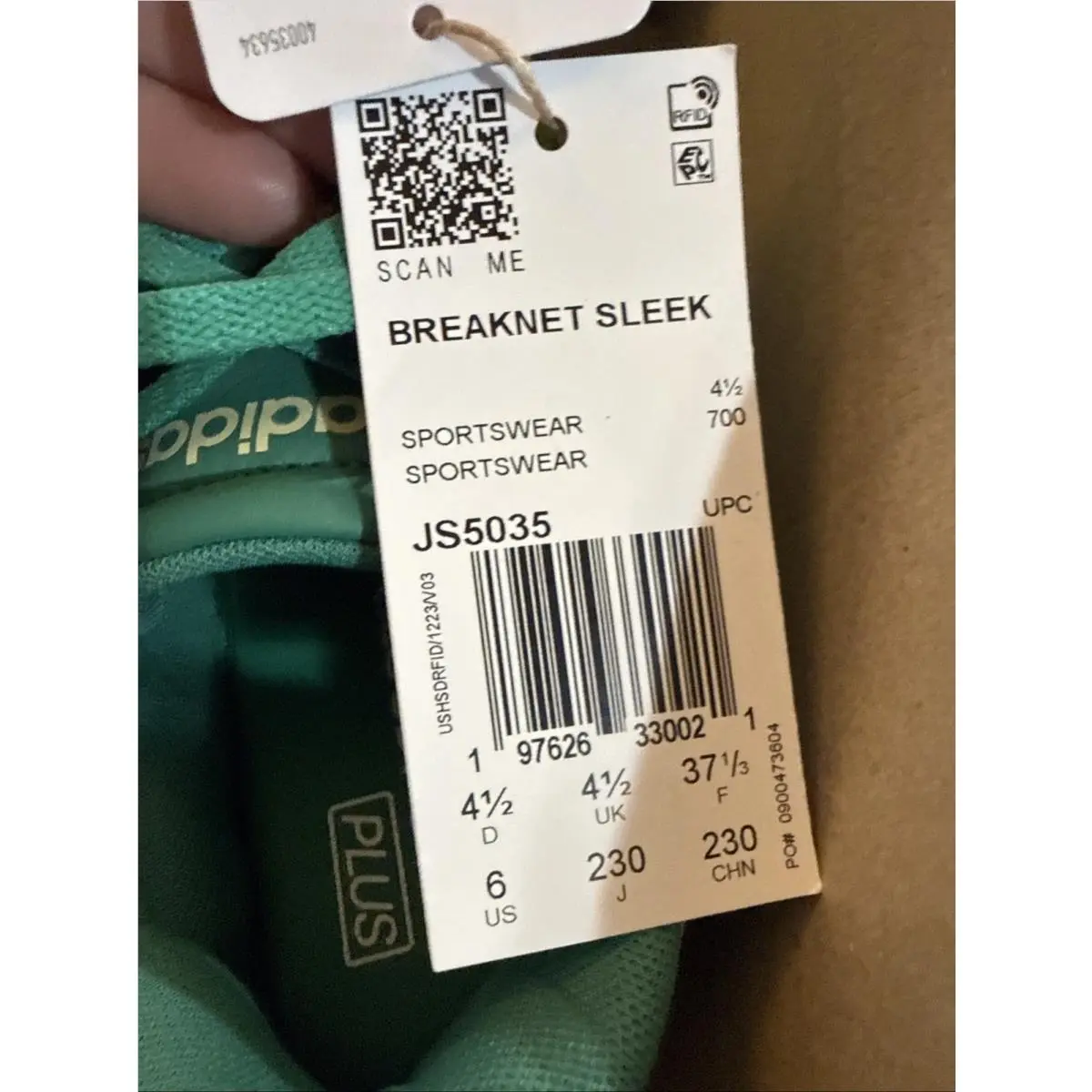 Adidas shoes - adidas Breaknet - Breaknet - Green 0