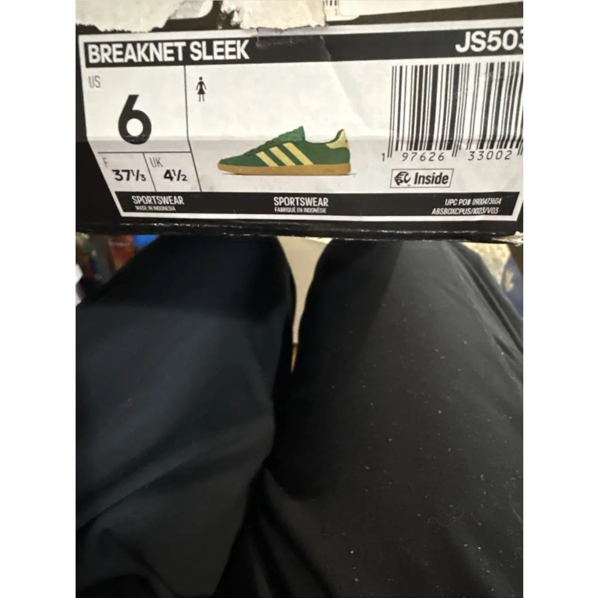 Adidas shoes - adidas Breaknet - Breaknet - Green 3