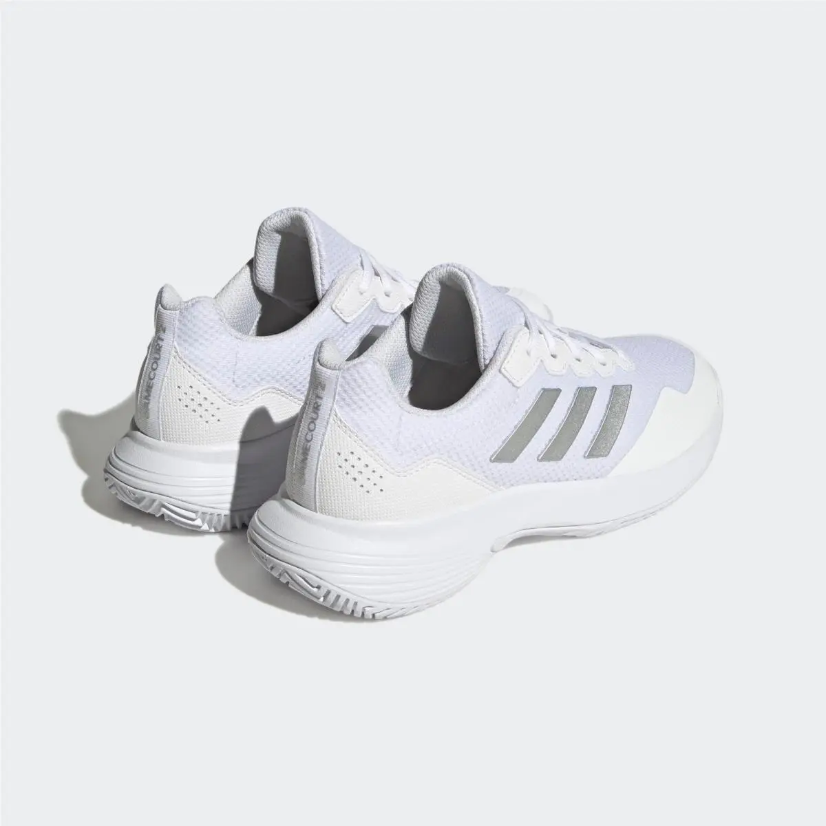 Adidas shoes - White/Silver Metallic/White (UPC: 195747109144) 4