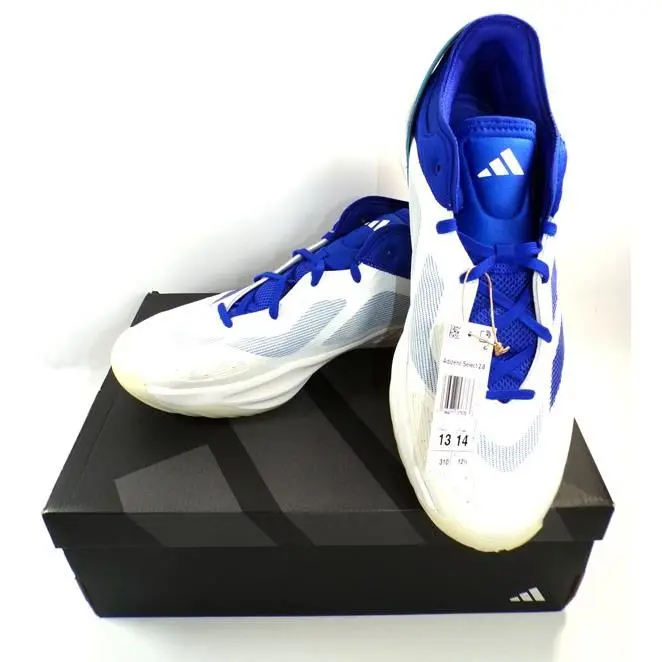 Adidas Adizero Select 2.0 Team Issued Jayhawks Basketball Shoes IG6686 Size 13