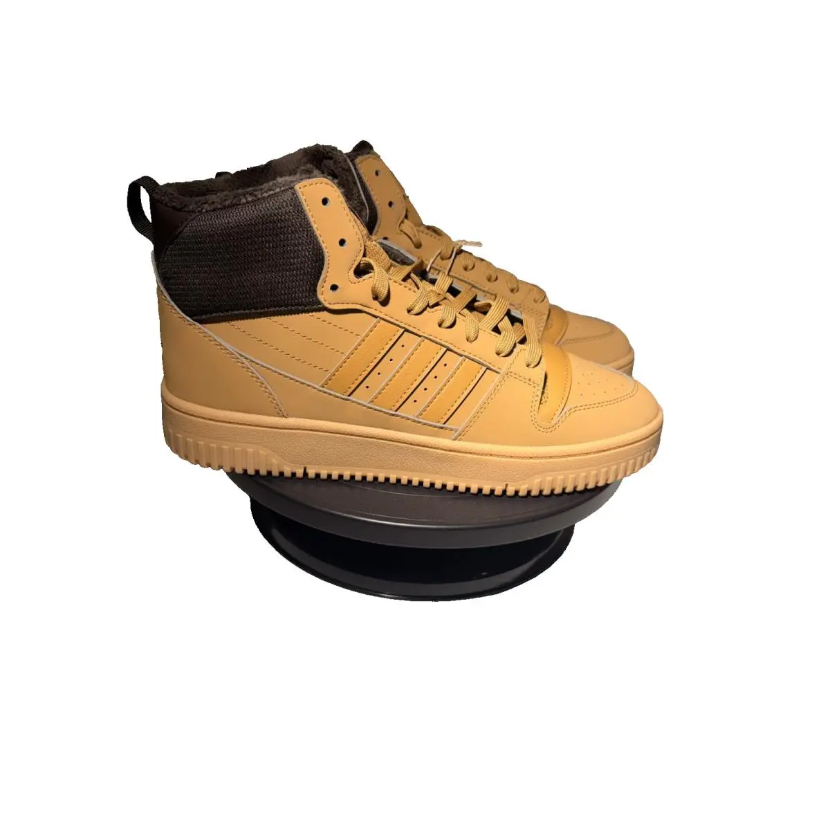 Break Start Mid Winterized Camel Sneakers Casual Shoes IH5285 Men`s 8.5 by Adidas