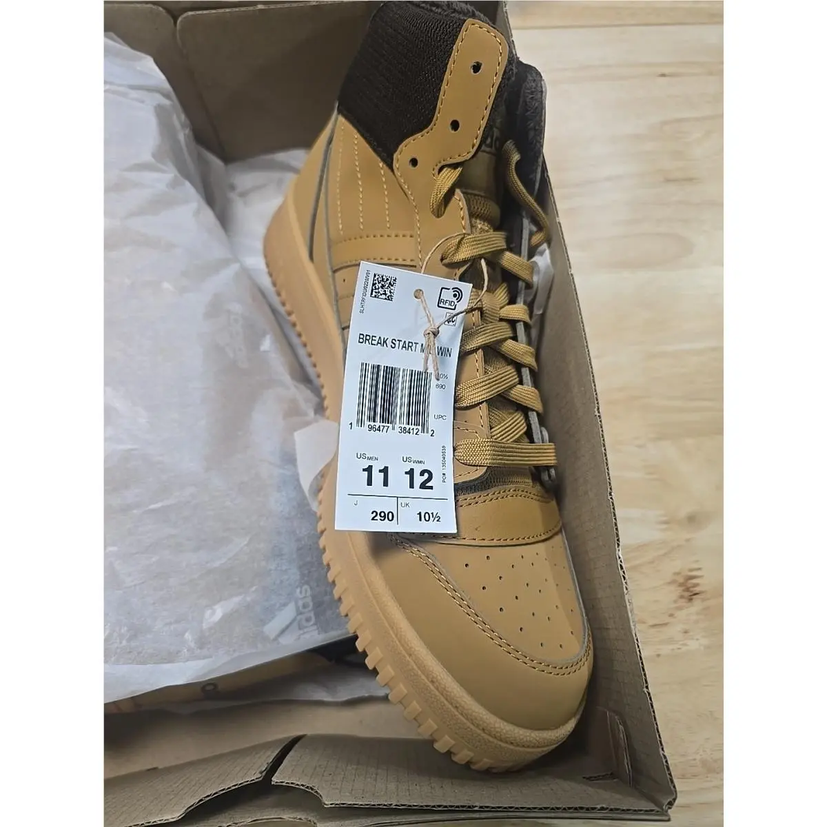 Adidas shoes - adidas Break Start Mid Winterized Lace Up - IH5285 - Yellow 2