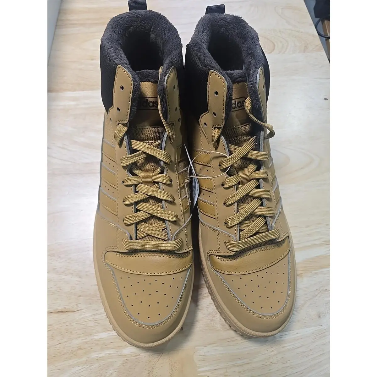 Adidas shoes - adidas Break Start Mid Winterized Lace Up - IH5285 - Yellow 3