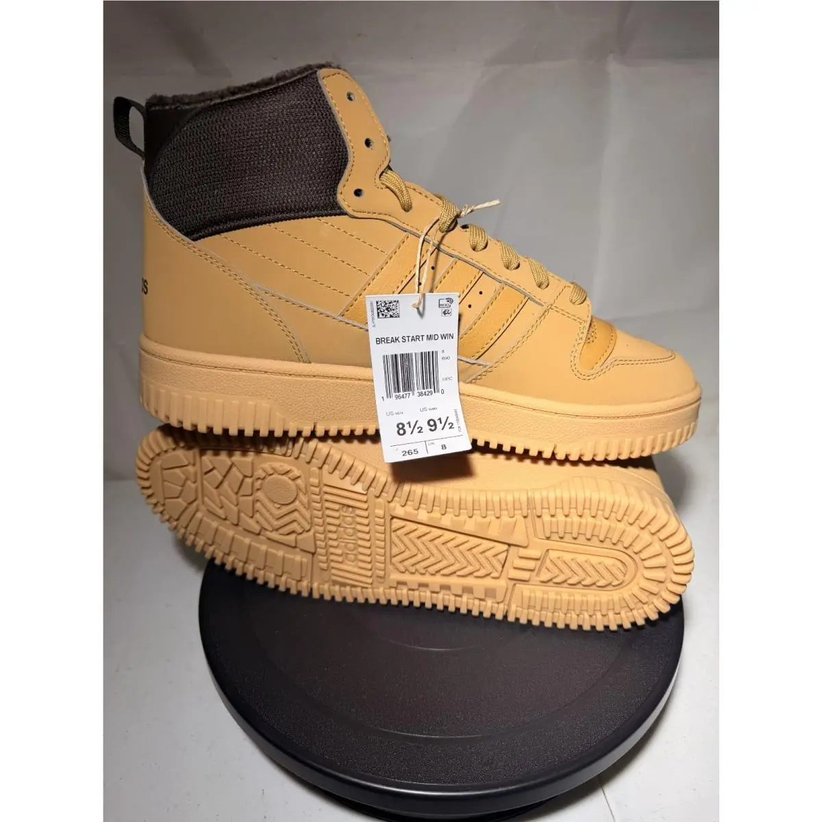 Adidas shoes - adidas Break Start Mid Winterized Lace Up - IH5285 - Brown (UPC: 196477384320) 5