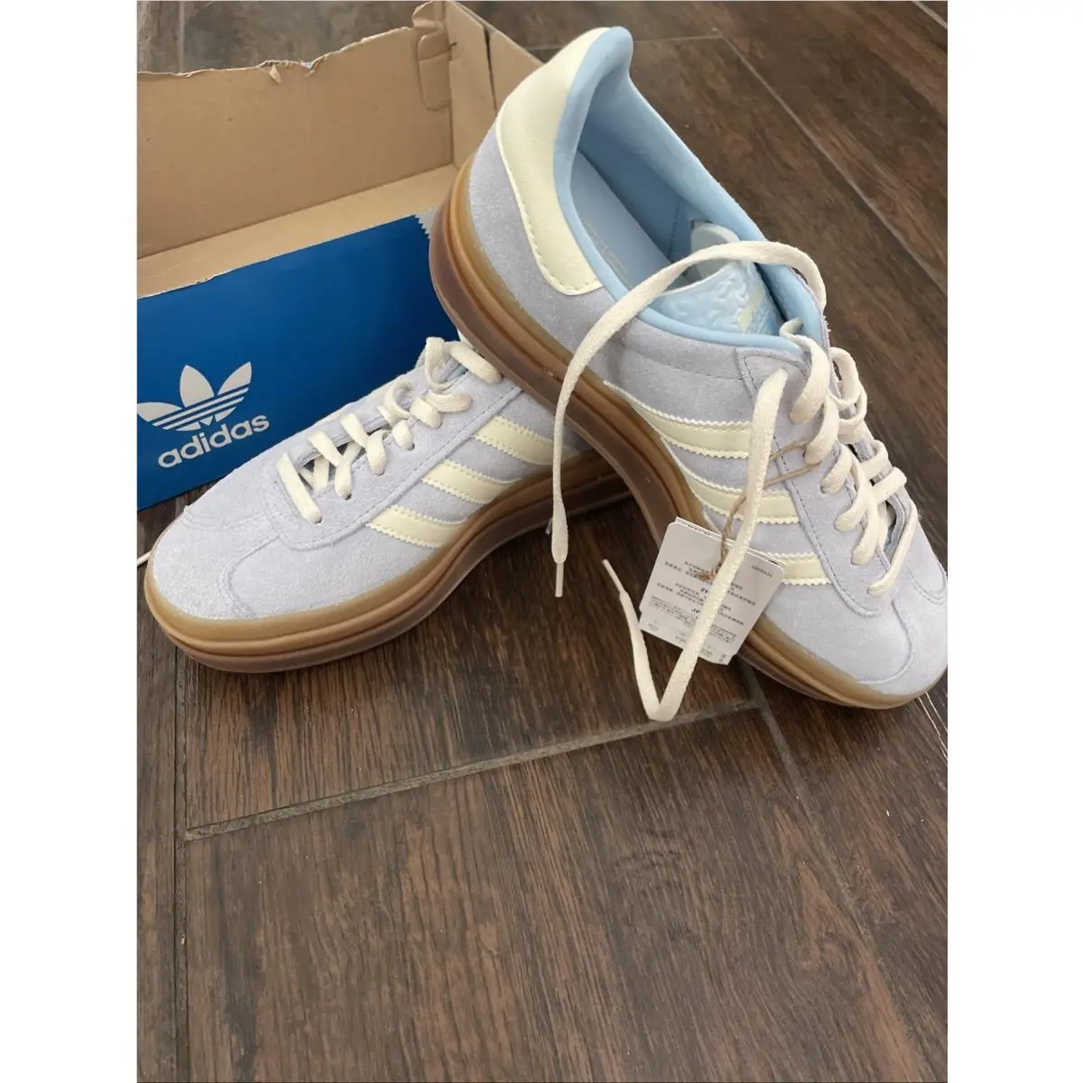 Adidas shoes - adidas Gazelle Bold Clear Sky - Blue 0