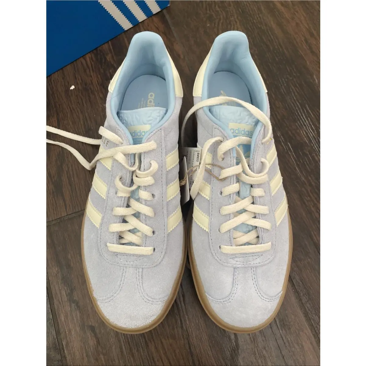 Adidas shoes - adidas Gazelle Bold Clear Sky - Blue 1