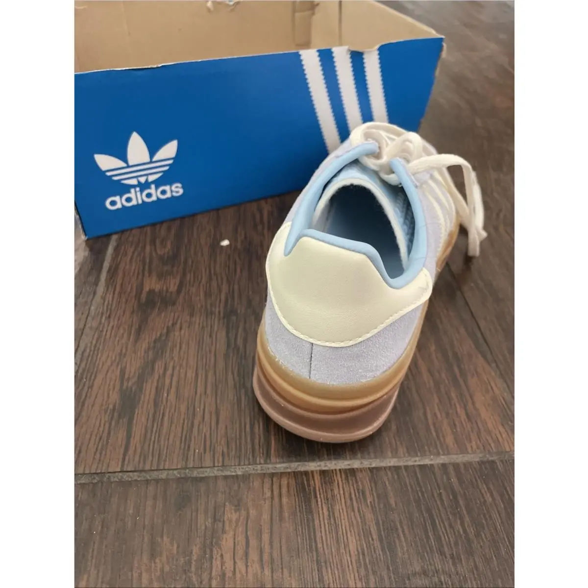 Adidas shoes - adidas Gazelle Bold Clear Sky - Blue 3