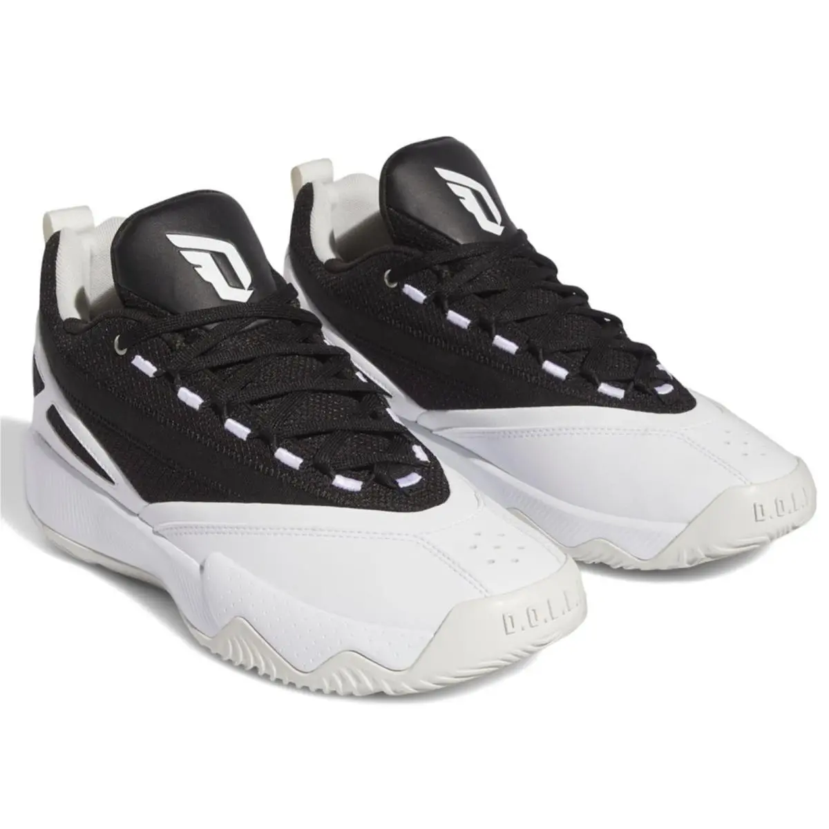 Adidas Dame Certified 2 White/black/orbit Grey Men`s 11.5 Medium
