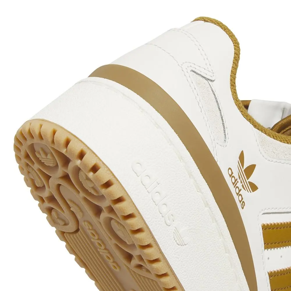 Adidas shoes - adidas Forum Bold Stripes Lace Up - JR0495 - Brown, White (UPC: 197620705504) 4