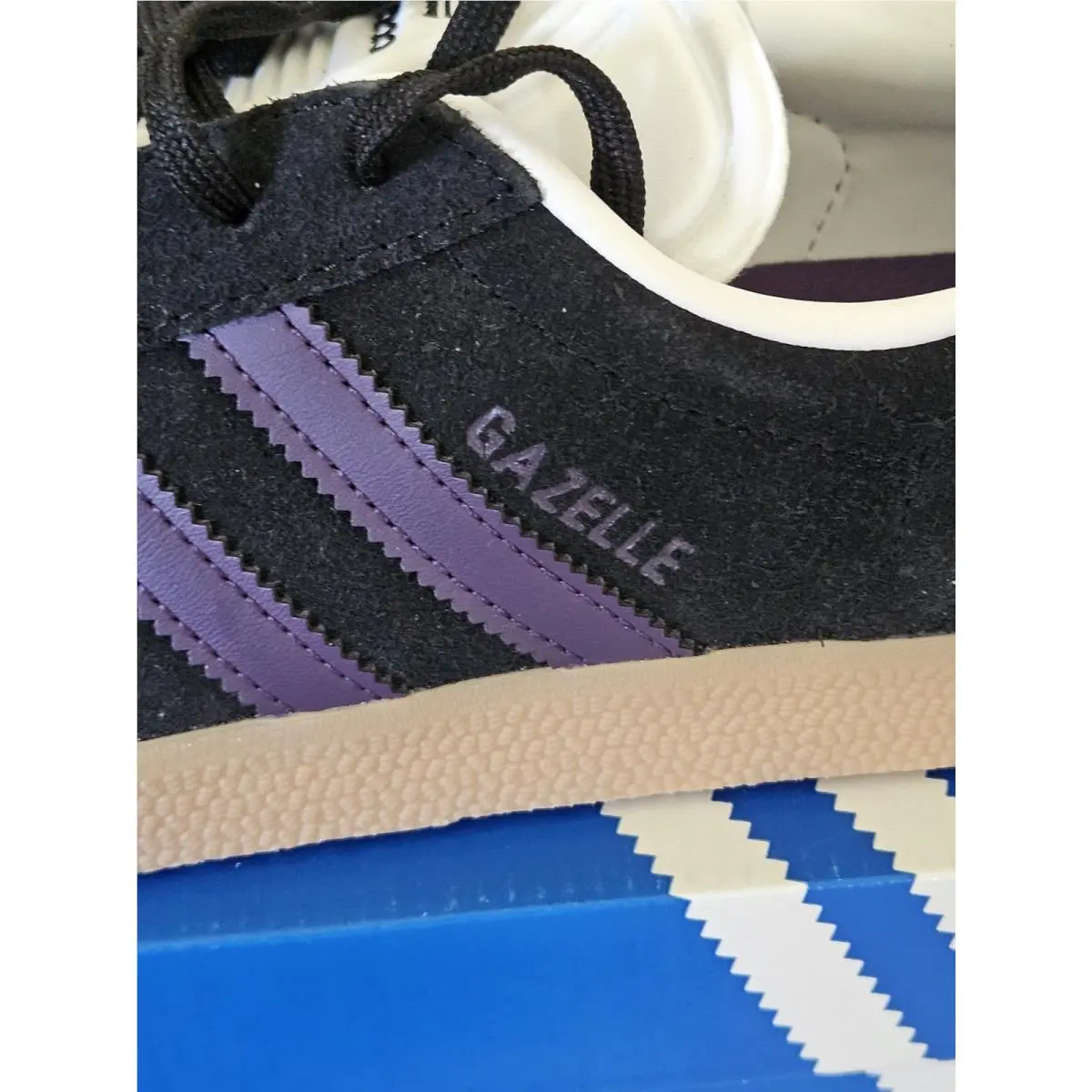 Adidas shoes - adidas Gazelle - Gazelle - JS1381 - Black/purple 3