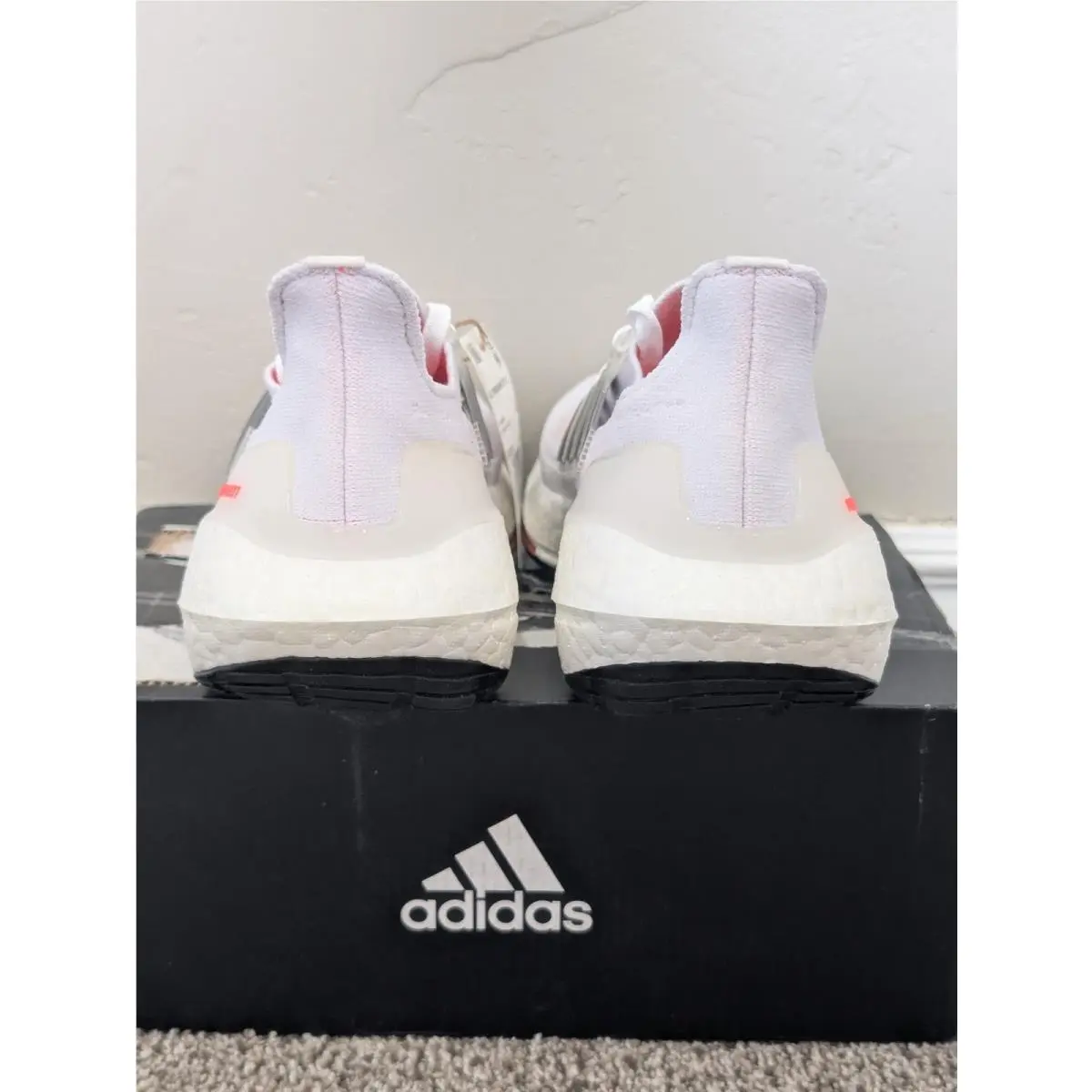 Adidas shoes - Adidas	Ultraboost 21 J - White/Black 3