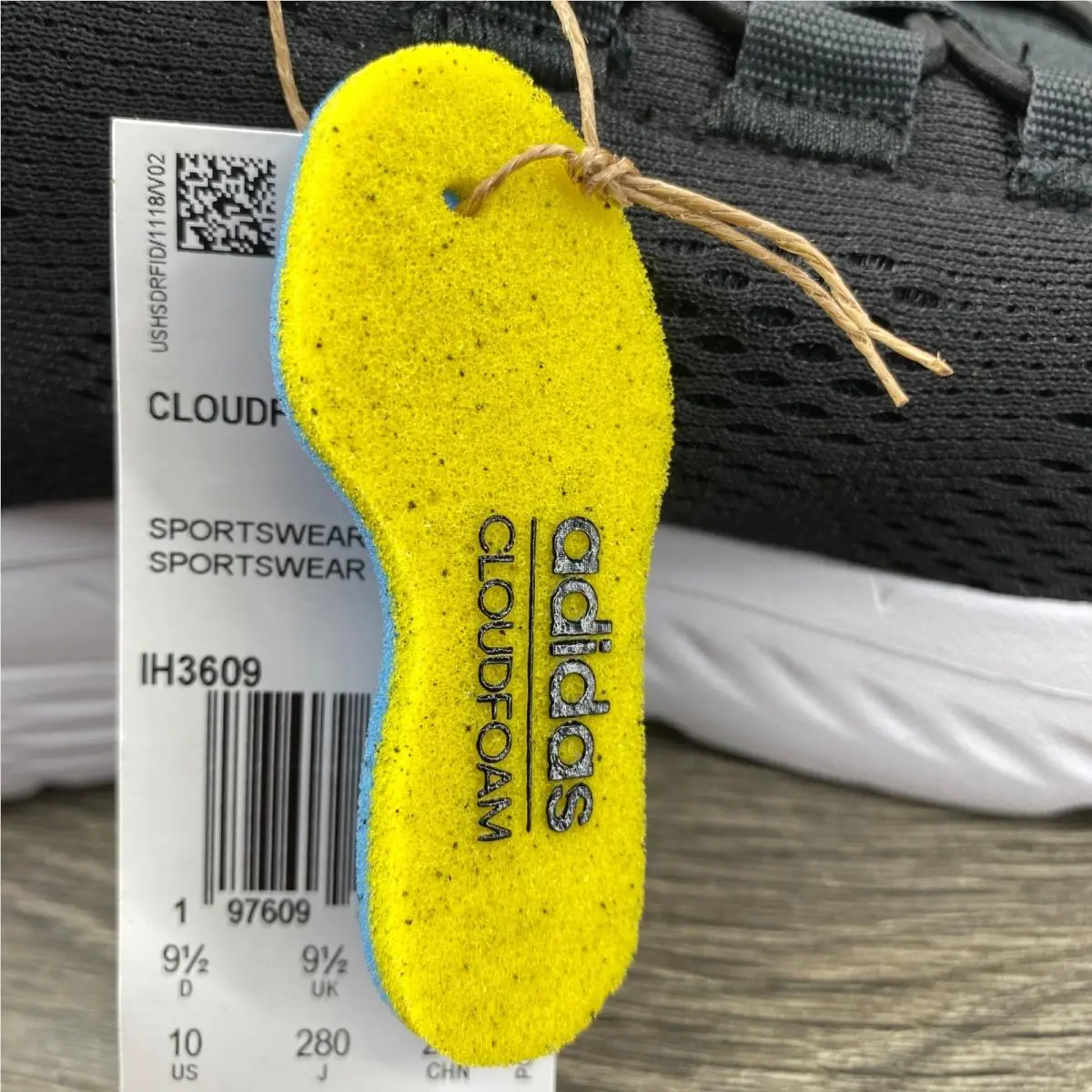 Adidas shoes - Cloudfoam Comfy EL IH3609 - Cloudfoam Comfy - Black 4