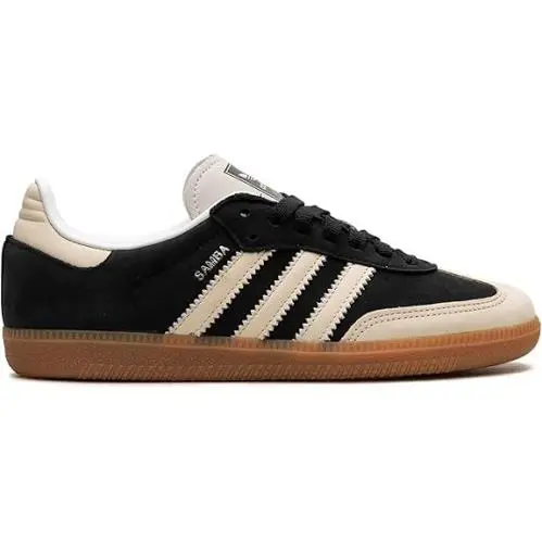 Adidas Samba OG Women’s Sneakers Size 6.5 Black Wonder White Cream