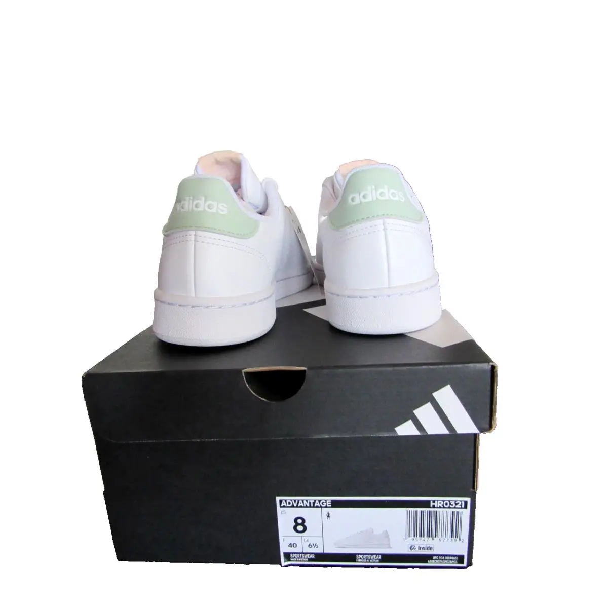 Adidas shoes - adidas Advantage - Advantage - HR0321 - White (UPC: 195747977392) 5