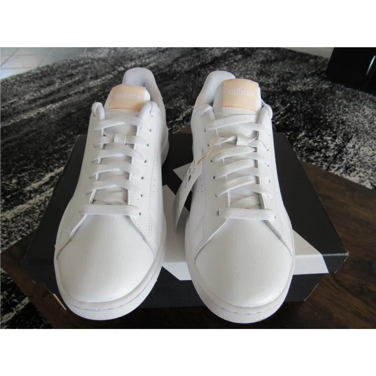 Adidas shoes - adidas Advantage - Advantage - HR0321 - White (UPC: 195747977392) 9