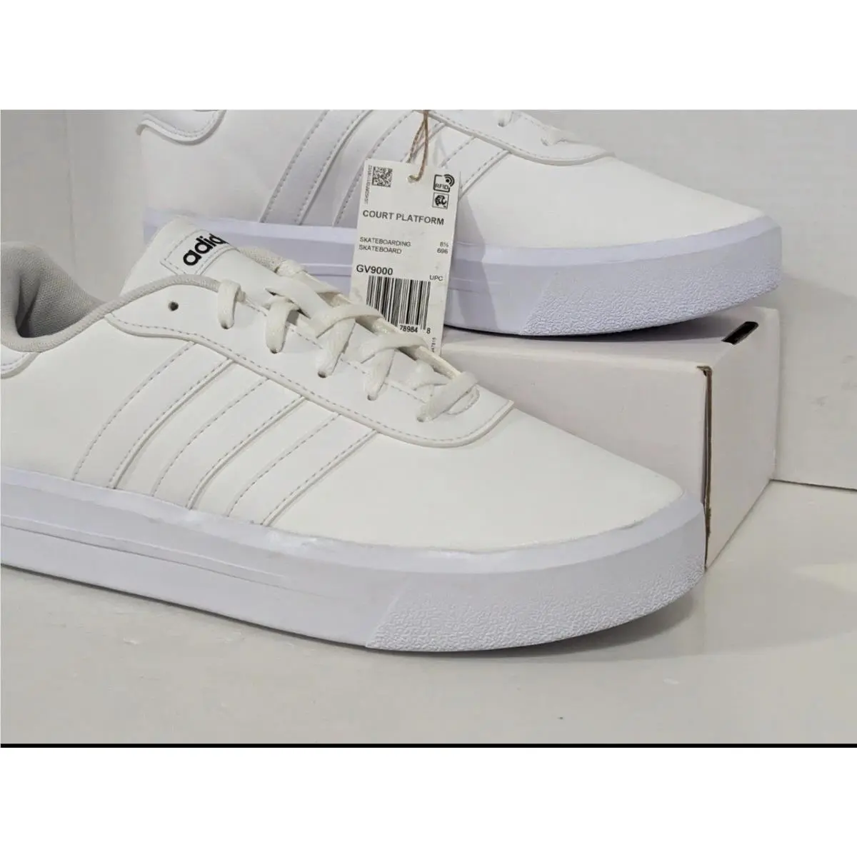 Adidas shoes - adidas Court - Court - White (UPC: 0195740789848) 2