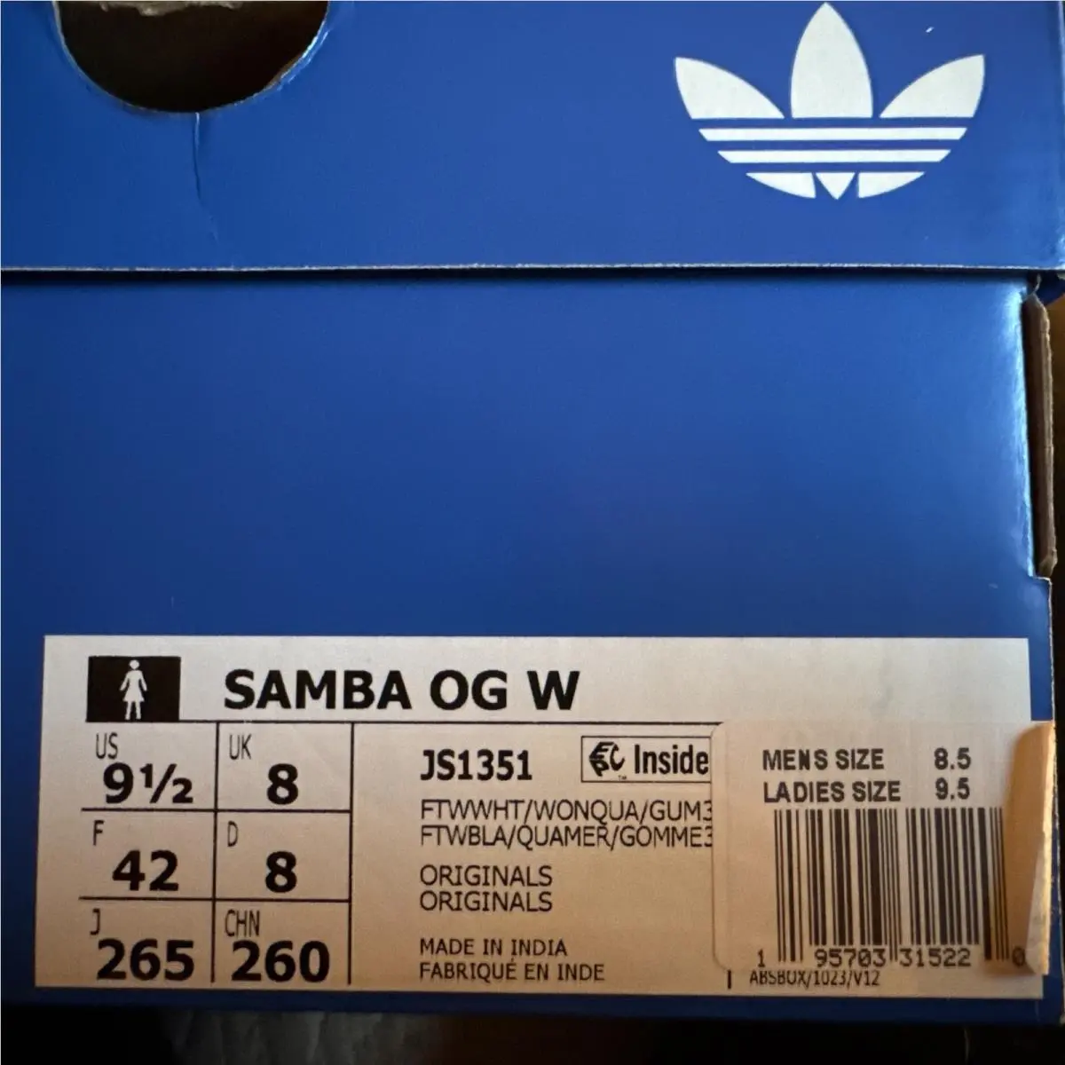 Adidas shoes - Samba Og - Samba - White/Pink (UPC: 0195703315220) 5
