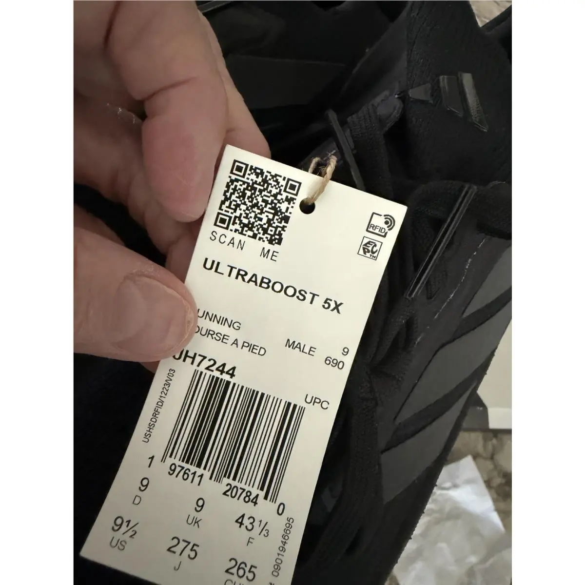 Adidas shoes - adidas UltraBoost X - UltraBoost - Black 5