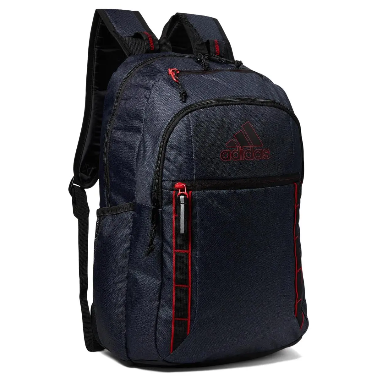Adidas Twill Black Better Scarlet Backpack For Work Gym Travel Laptop 15 Inch