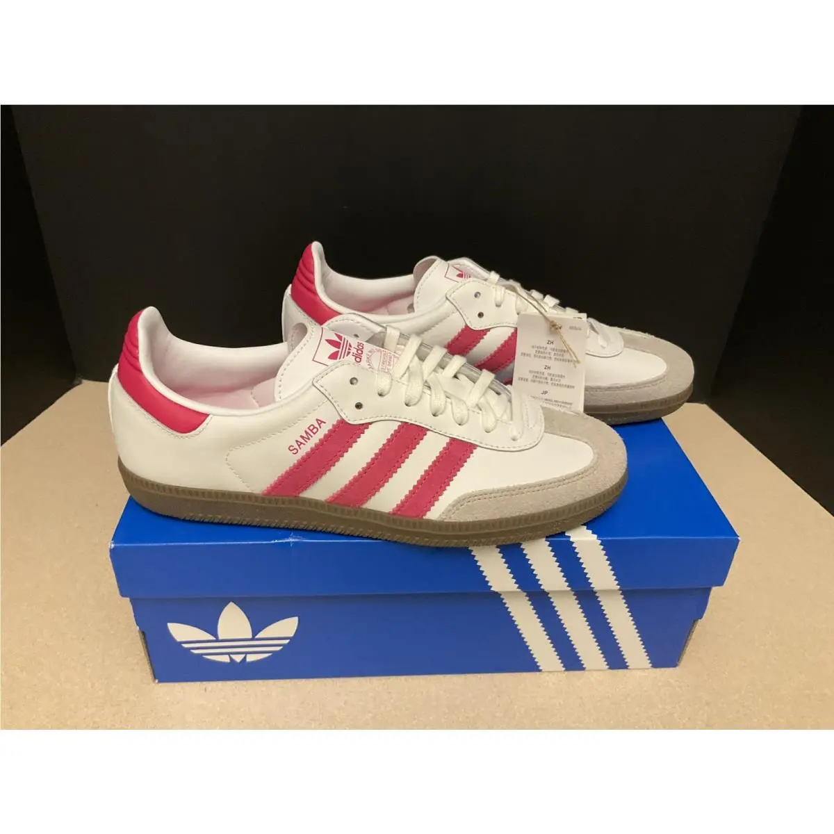 Adidas shoes - Adidas Samba Og - Samba - White/Pink 4