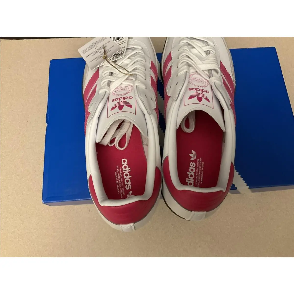 Adidas shoes - Adidas Samba Og - Samba - White/Pink 7