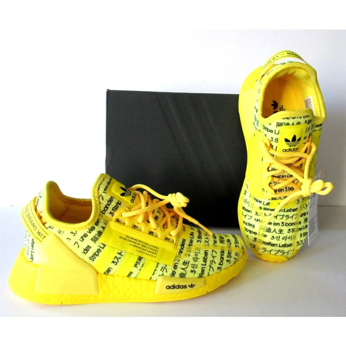 Adidas shoes - adidas NMD R1 - NMD - Yellow (UPC: 195746365404) 8