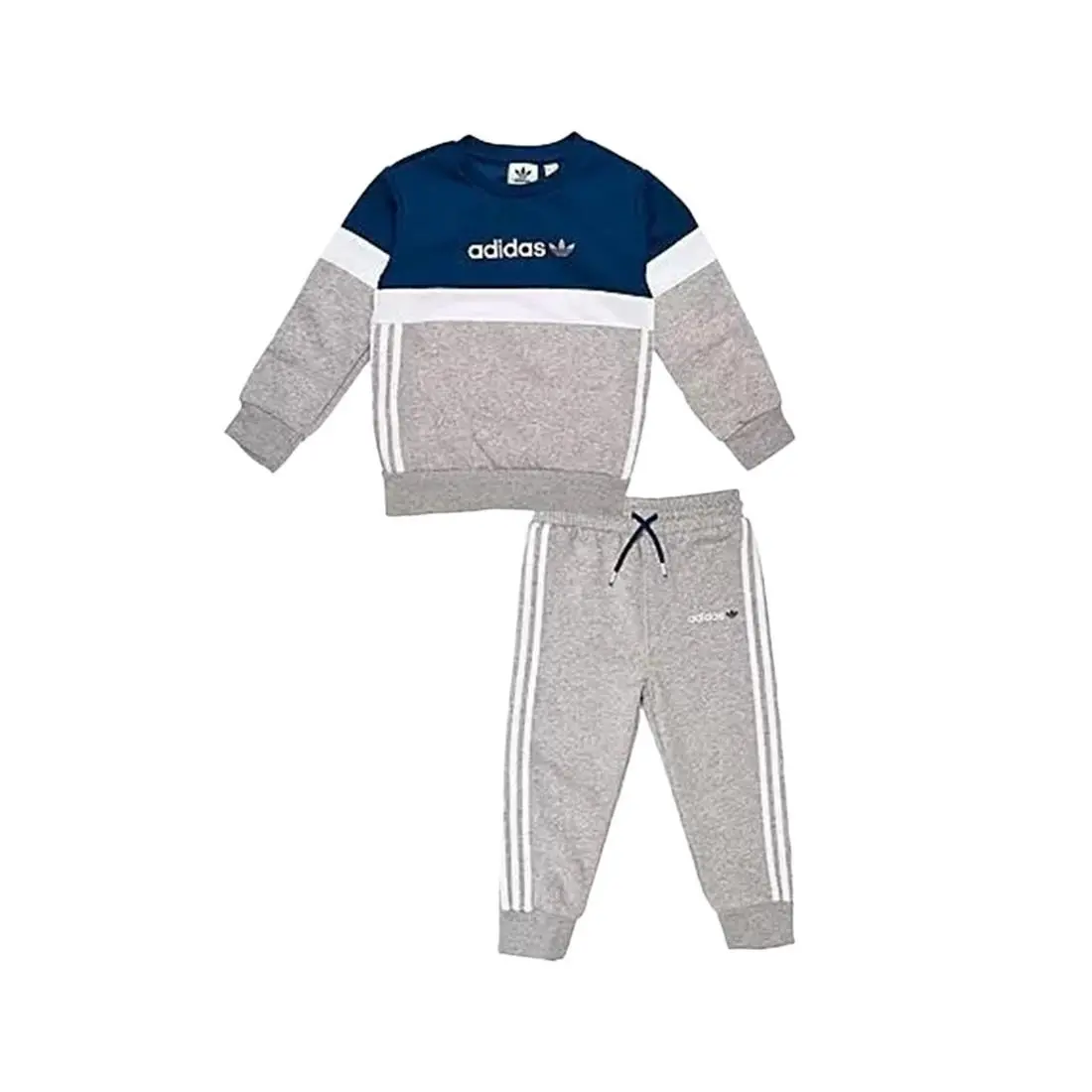 Adidas Challenger Crew Sweatshirt and Jogger Baby Boys Clothing Set Size 9T