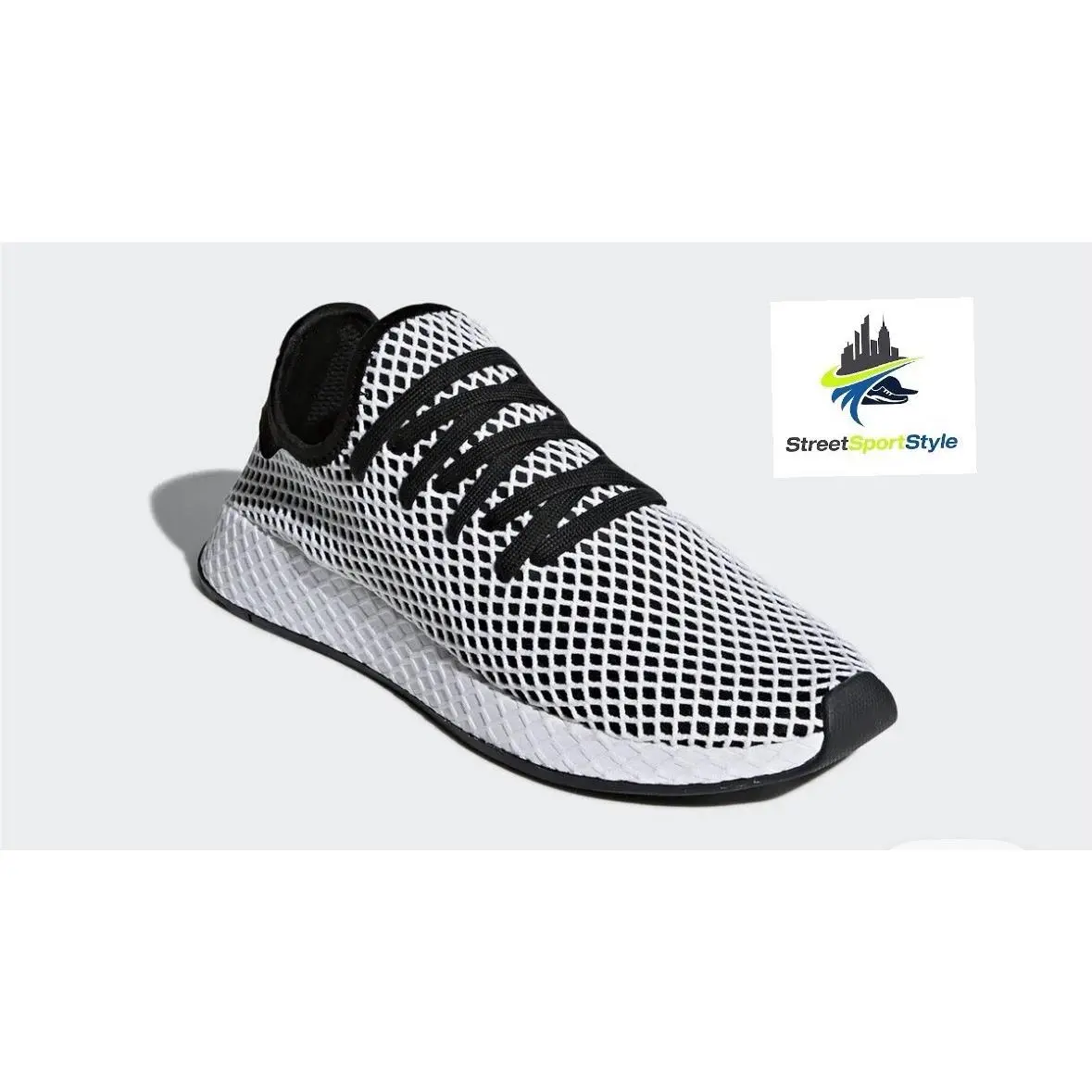 2018 Adidas Deerupt Core Black Running White CQ2626 Men`s Size 11