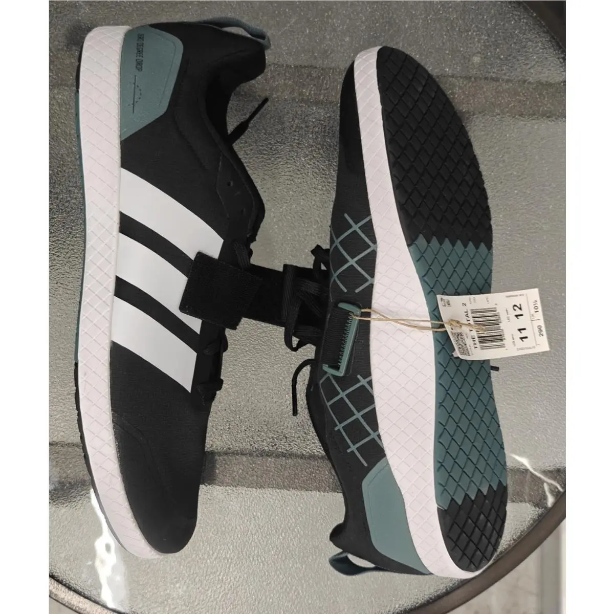 Size 11 - Adidas Total Weightlifting Black