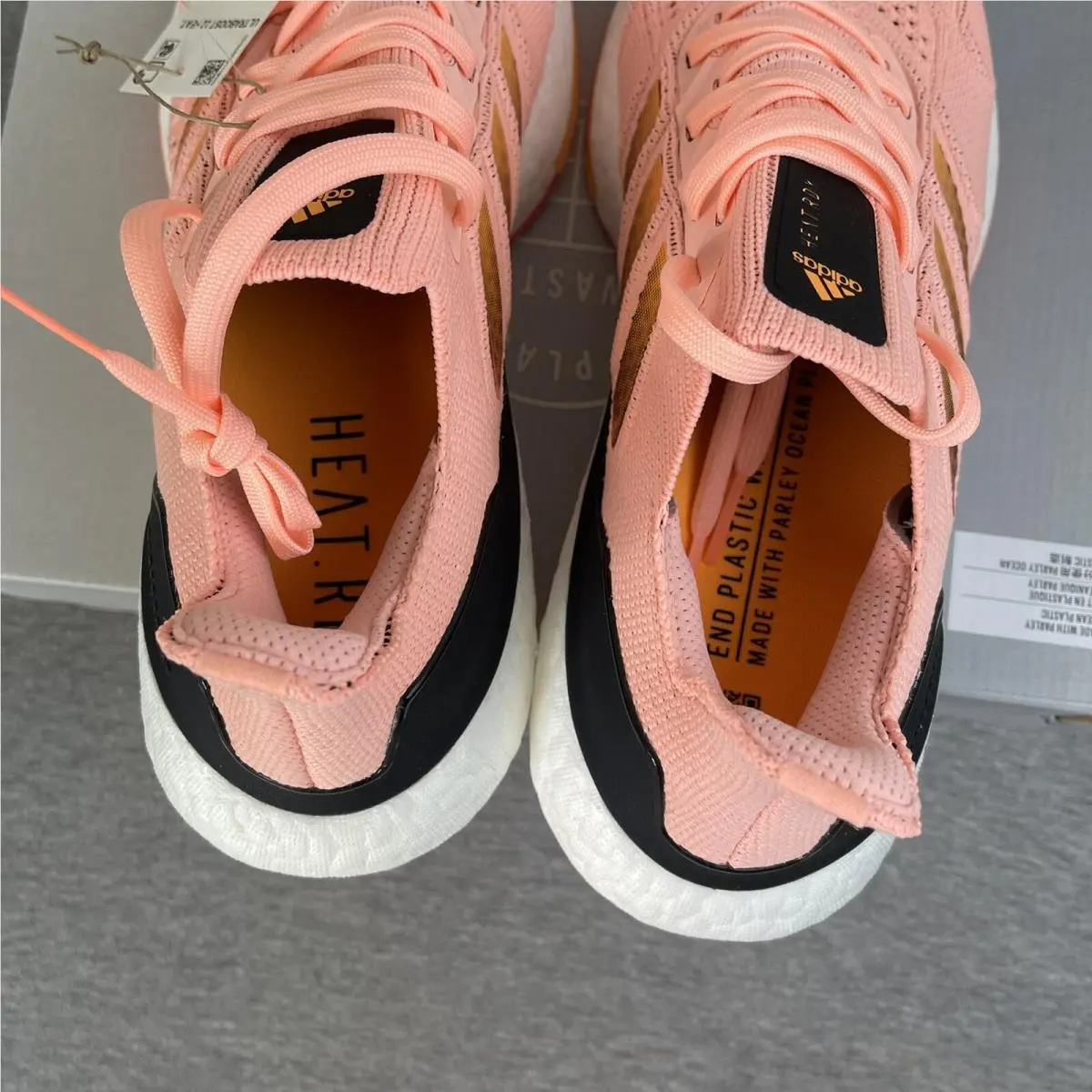 Adidas shoes - adidas UltraBoost 22 - UltraBoost - GX8037 - Light Flash Orange (UPC: 195734353116) 3